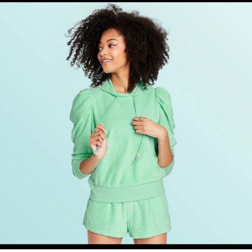 Stoney Clover Lane x target green terry outfit
